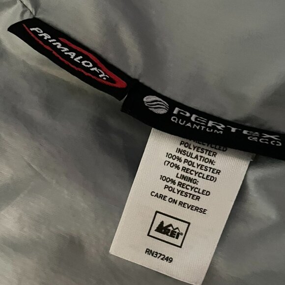 Men's L REI 2-tone packable vest - Picture 4 of 7